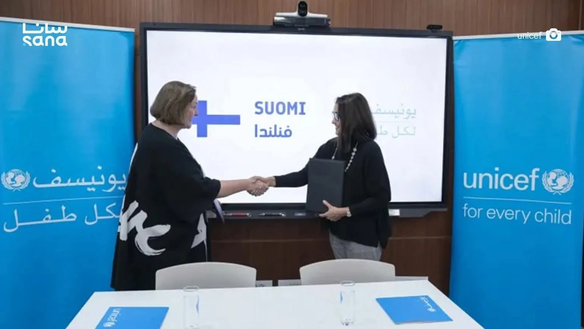 اليونيسف وفنلندا تجددان دعمهما للأطفال في سوريا بتمويل جديد