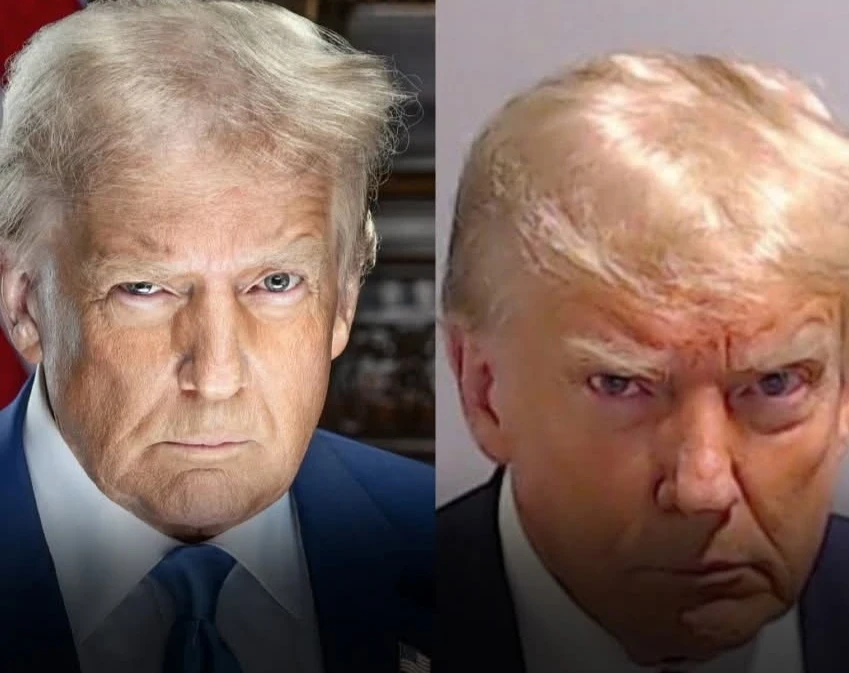 ترامب يظـهر بمـلامح صـ.ـارمـة في صورته الرسمية لحفل التنصيب