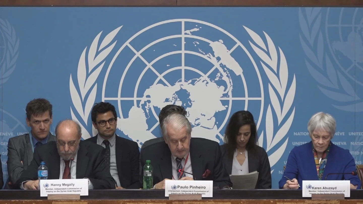 لجنة التحقيق الدولية ترحب باستمرار التعاون مع سوريا والسماح بوصول فرقها إلى كافة المناطق