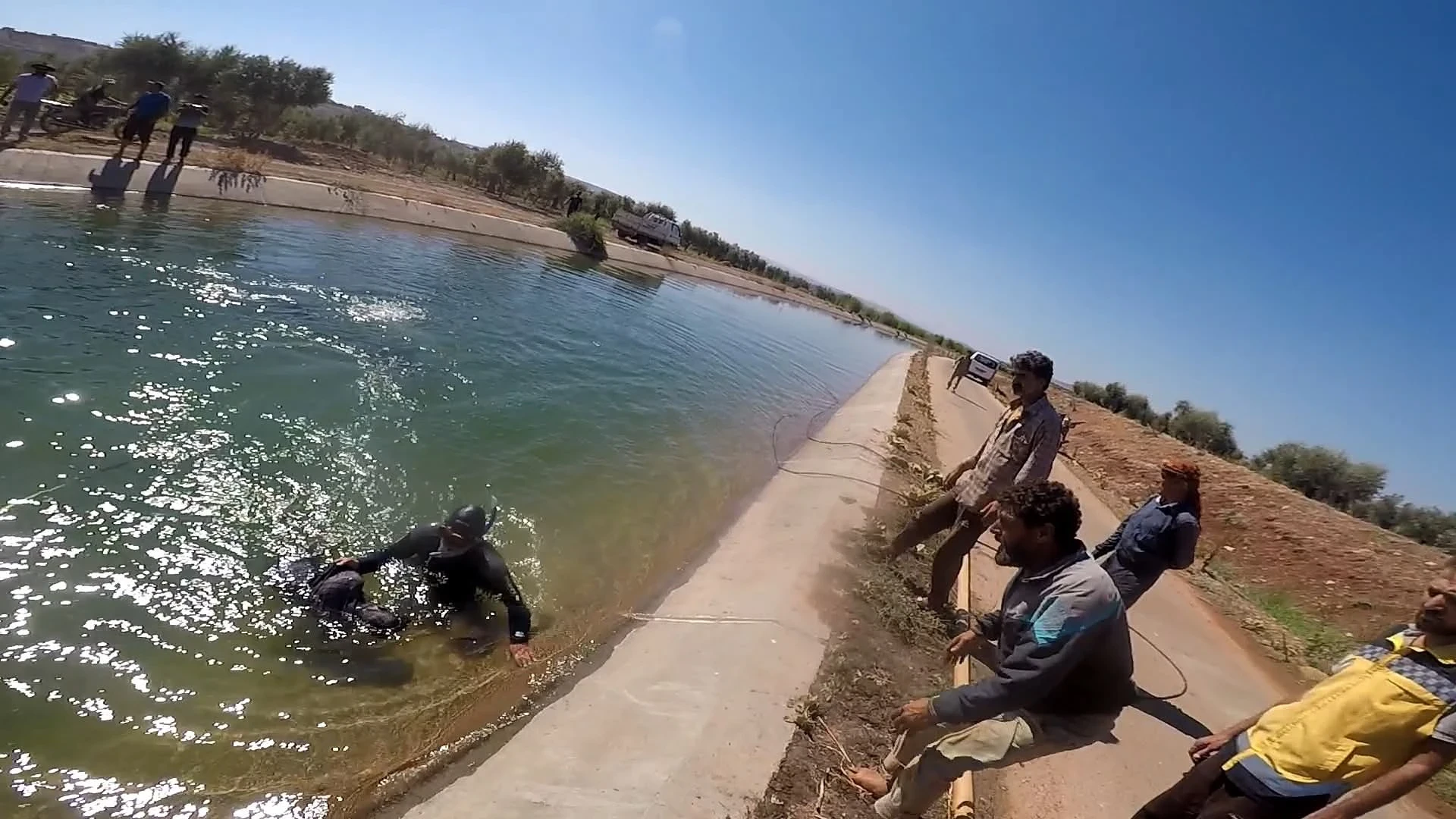 وفـ.ـاة شاب غرقًا في ساقية مياه بمدينة السفيرة شرق حلب