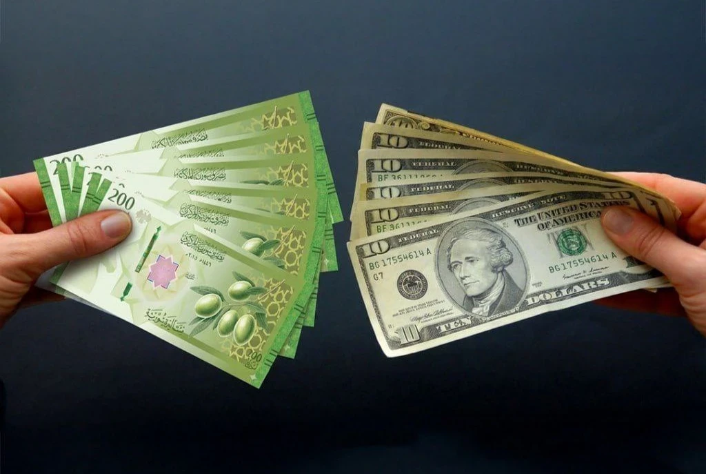 سعر صرف الليرة السورية عند افتتاح يوم الاثنين 2026-1-5