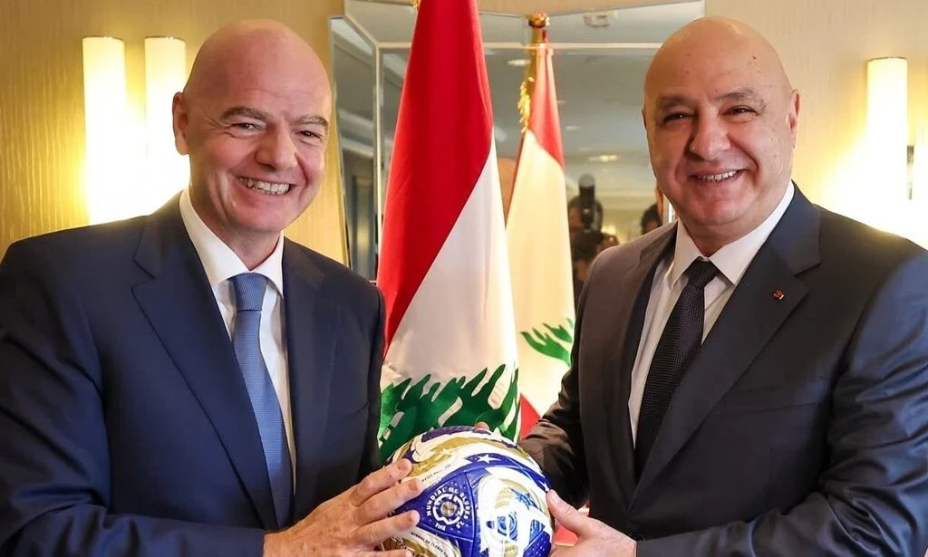 خطوة رسمية لمنح رئيسة الفيفا الجنسية اللبنانية